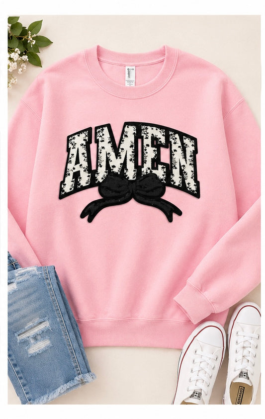 Amen Patch sweatshirt