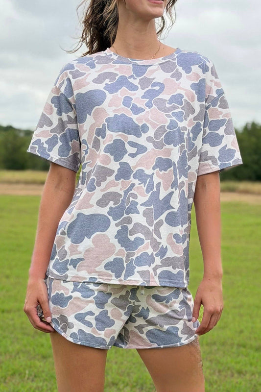 Savanna Camo Short Set
